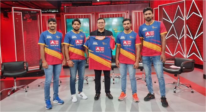 ABP News principal sponsor of UP Yoddha kabaddi team