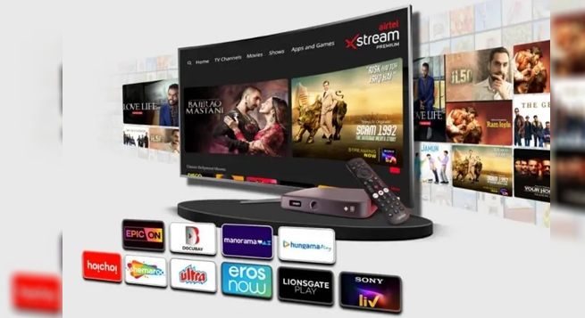 Airtel launches Xstream Premium aggregator content