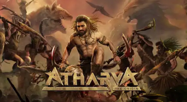 MS Dhoni reveals first look of superhero flick ‘Atharva'