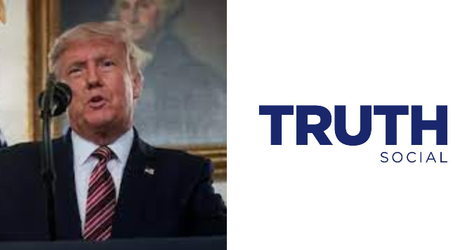 Donald Trump's new social media venture, Truth Social, launched late on Sunday in Apple's App Store, potentially marking the former president's return to social media after he was banned from several platforms last year.