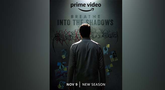 Prime Video to premiere ‘Breathe: Into the Shadows’ S2 in Nov.