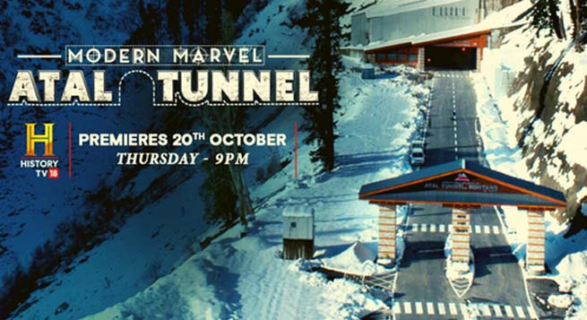 HistoryTV18 to premiere ‘Modern Marvel: Atal Tunnel’ Oct. 20