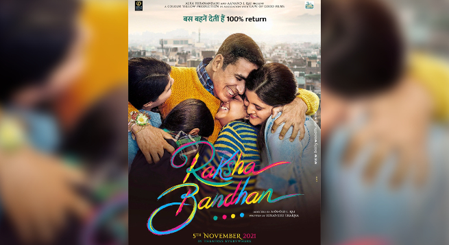 ‘Raksha Bandhan’ starts streaming on Zee5 from Oct. 5