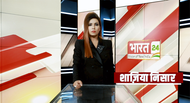 Bharat24 appoints Shazia Nisar as senior anchor