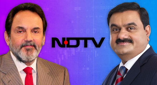 Adani finalises takeover of broadcaster NDTV