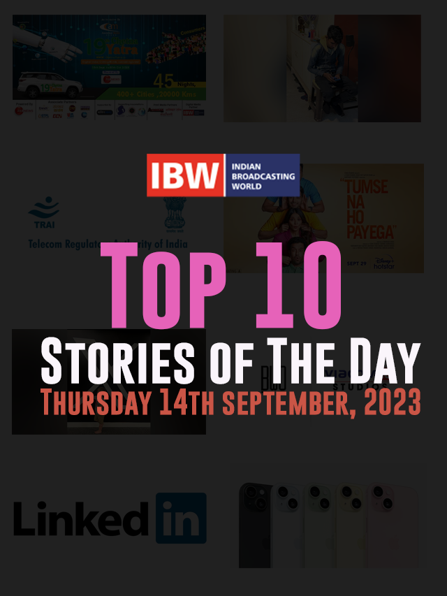 Top 10 Stories of The Day ( Thursday 14th September, 2023 )