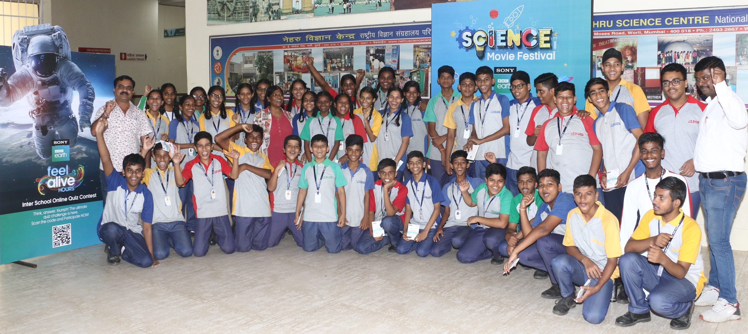 Sony BBC Earth's science movie festival enthralls young minds at Nehru Science Centre