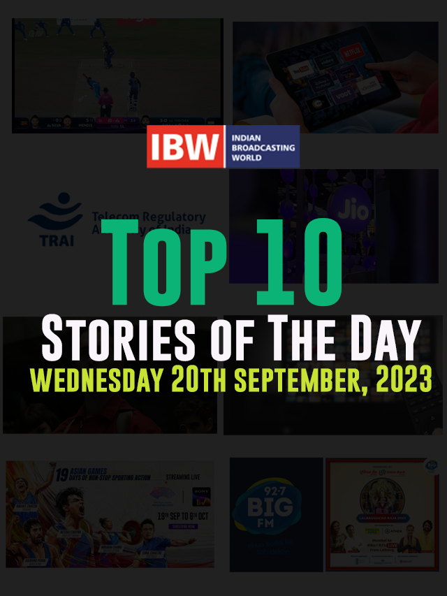 Top 10 Stories of The Day ( Wednesday 20th September, 2023 )