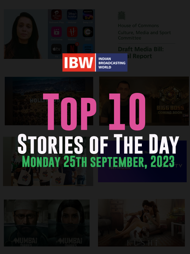 Top 10 Stories of The Day ( Monday 25th September, 2023 )