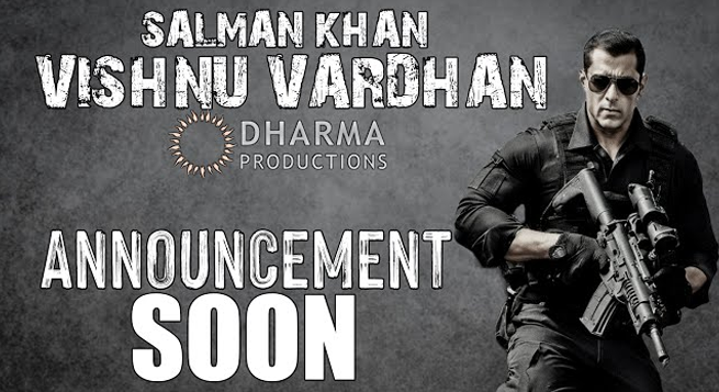 Vishnu Vardhan announces next film with Dharma