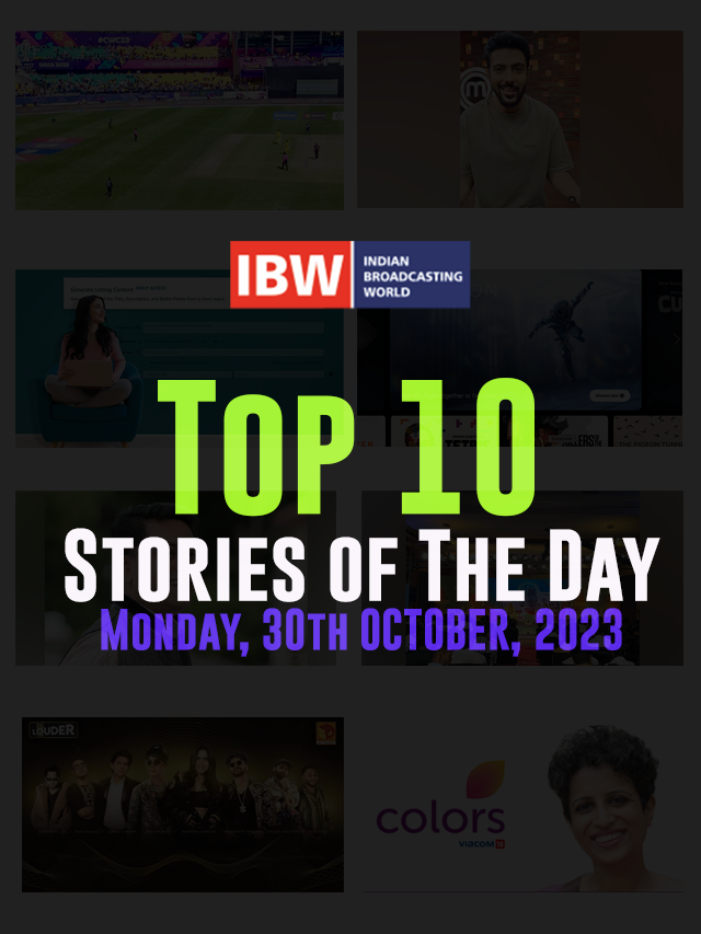 Top 10 Stories of The Day (Monday, 30th OCTOBER, 2023)