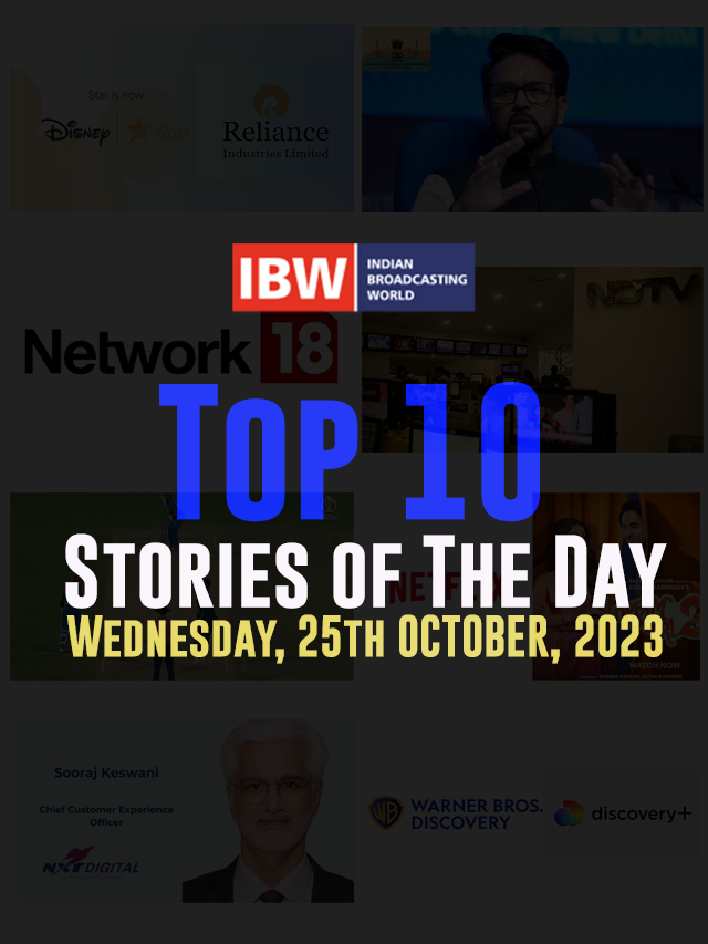 Top 10 Stories of The Day (Wednesday, 25th OCTOBER, 2023)