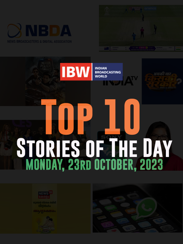 top 10 stories of the day, 23RD OCT23