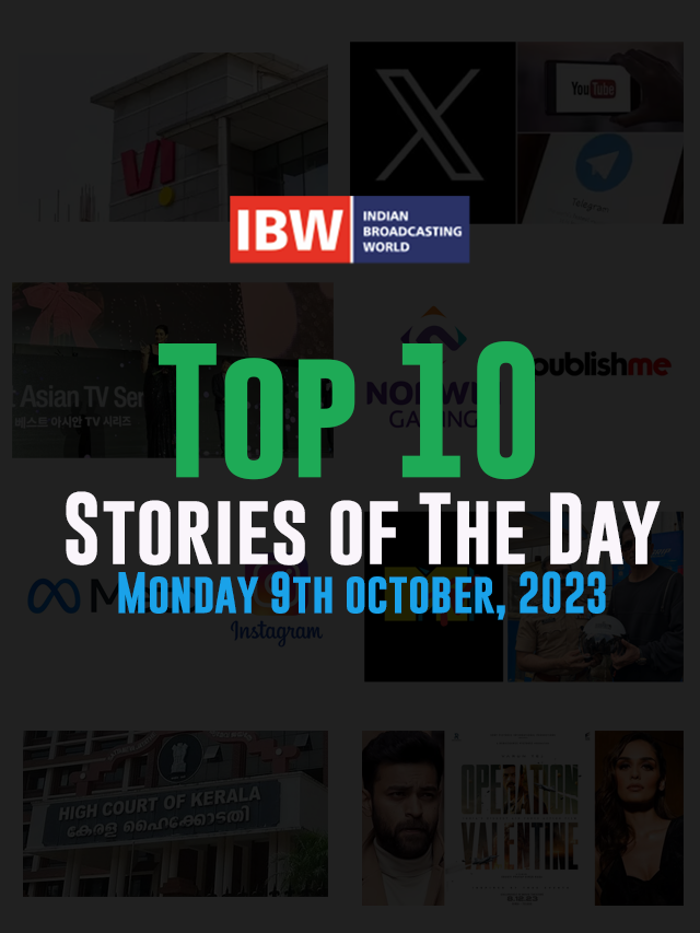 Top 10 Stories of The Day ( Monday 9th October, 2023 )