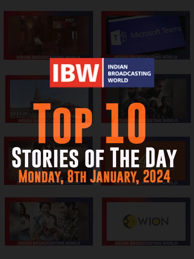 Top 10 Stories of The Day (Monday,8th January, 2024)