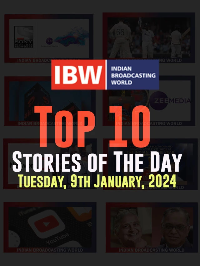 Top 10 Stories of The Day (Tuesday,9th January, 2024)