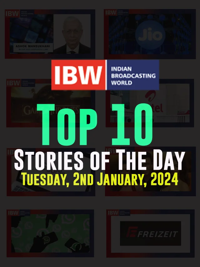 Top 10 Stories of The Day (Tuesday, 2nd January, 2024)