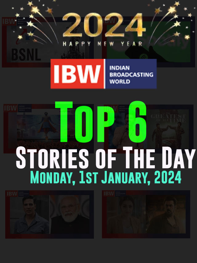 Top 6 Stories of The Day (Monday, 1st January, 2024)