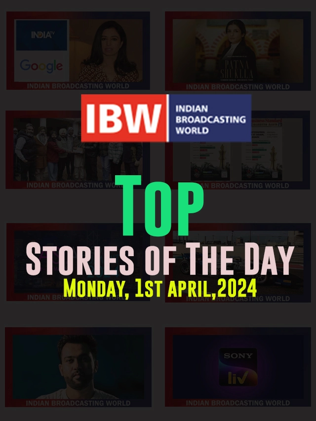 Top Stories of The Day (Monday 1st April, 2024)