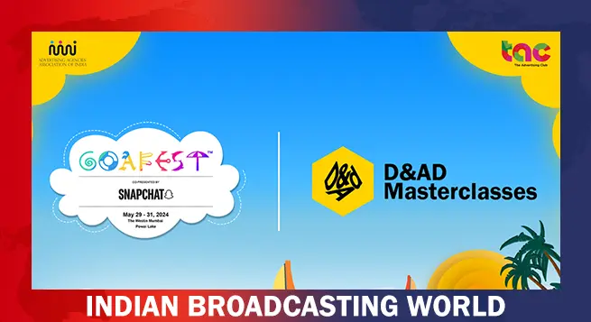 Goafest 2024 partners with D&AD for skill development masterclasses