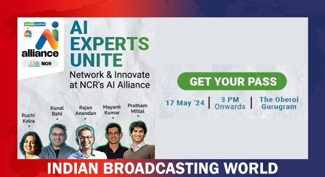 Moneycontrol, CNBC-TV18 to host AI alliance NCR chapter May 17