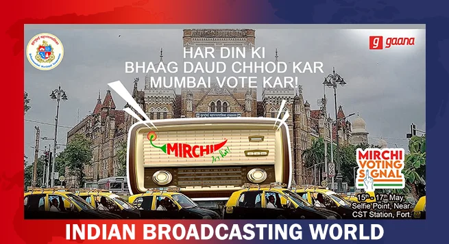 Mirchi Mumbai partners BMC for 'Voting Signal' campaign