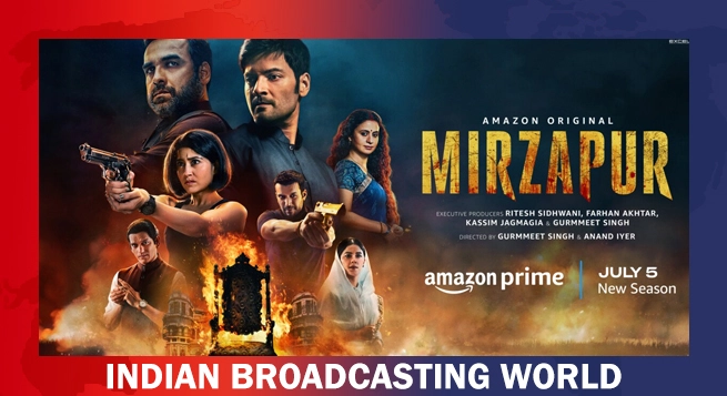 'Mirzapur' S3 to premiere on Prime Video July 5