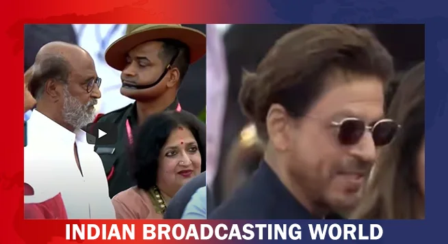 Celebs, including SRK, Rajini, attend Modi swearing-in
