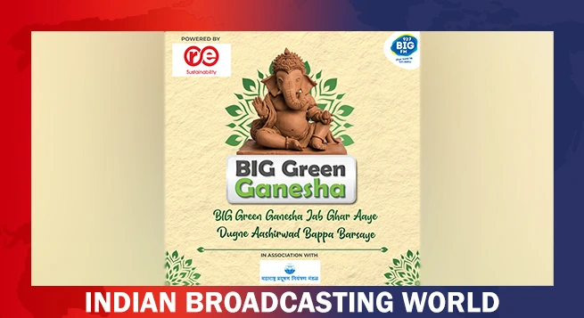 BIG FM stresses eco-festivities with Green Ganesha