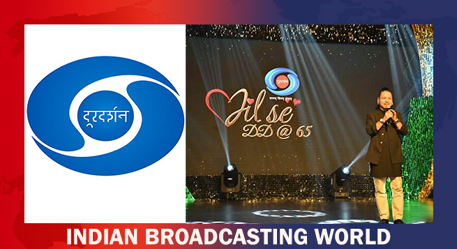 ‘Dil Se Doordarshan DD@65’ show on Sept 15 to mark anniversary