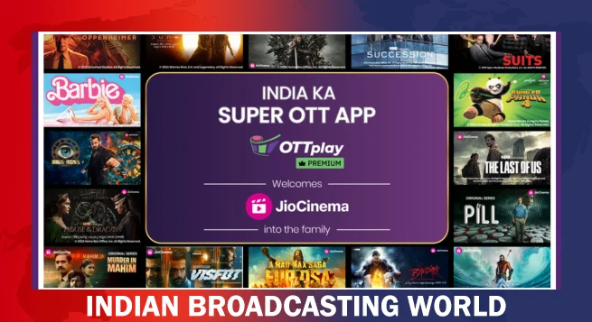 OTTplay Premium ups content portfolio with JioCinema collab