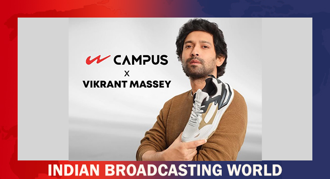 Campus nets Vikrant Massey for new collection