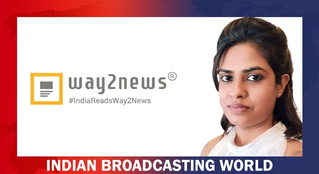 Viacom18's Mansi Shah joins Way2News