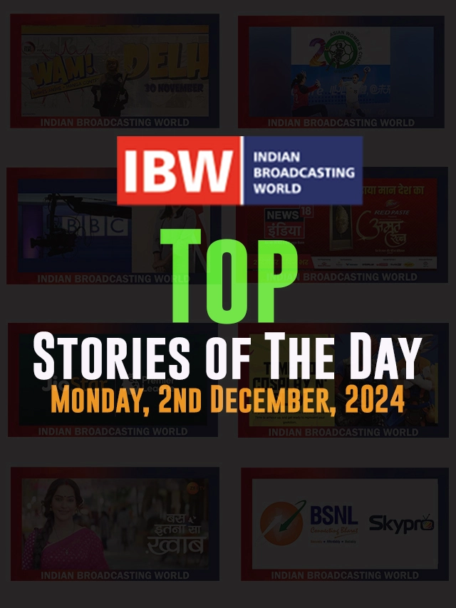 Top Stories of the Day Monday, 2nd December 2024